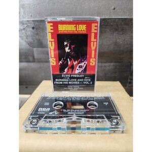 Elvis Presley Burning Love, Hits From Movies Cassette Tape
